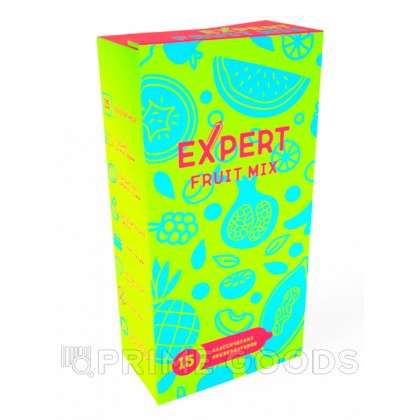 Презервативы EXPERT Fruit Mix, фруктовые ароматизированные, 15 шт от sex shop primegoods фото 2