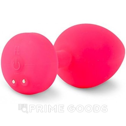 Gvibe Gplug Small - Инновационная маленькая дизайнерская пробка с вибрацией, 8х2.8 см (розовая) от sex shop primegoods фото 4