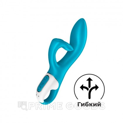 Вибратор-кролик Embrace me berry Satisfyer, бирюзовый от sex shop primegoods