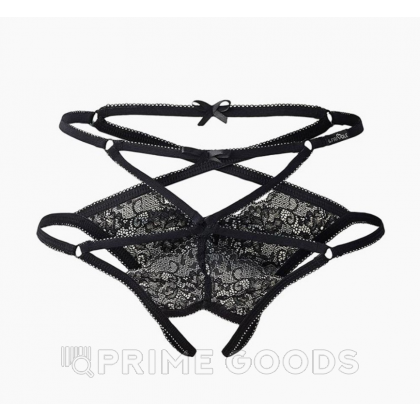 Трусики с доступом Le Frivole Easy to love, стреп-ленты, S-M, 42-44 от sex shop primegoods фото 2