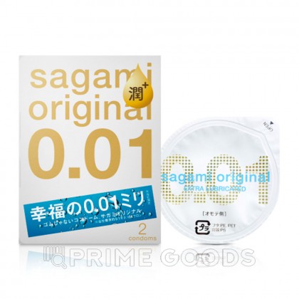 Презервативы Sagami Original 001 EXTRA LUB, 2 шт от sex shop primegoods фото 4