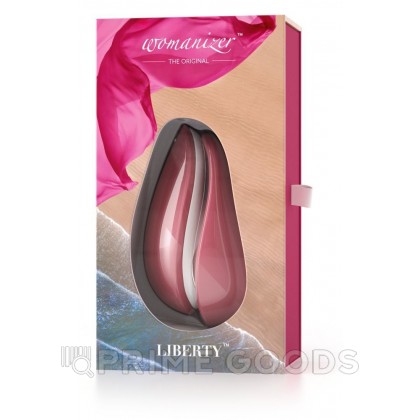 Бесконтактный клиторальный стимулятор Womanizer Liberty розовый от sex shop primegoods