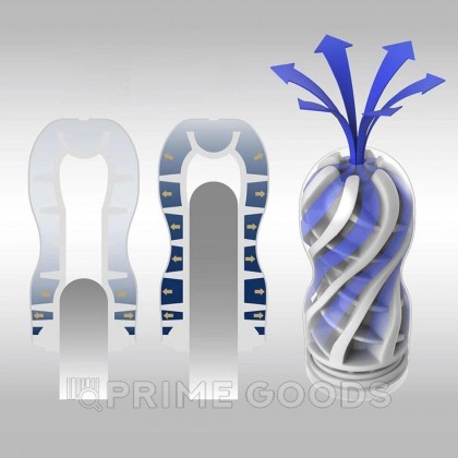TENGA PREMIUM Мастурбатор Air Flow CUP от sex shop primegoods фото 2