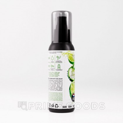 Лубрикант для орального секса SGAN Sensual со вкусом Лайм огурец, 100 мл от sex shop primegoods фото 9