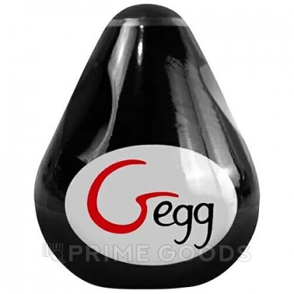 Gvibe Gegg Black - мастурбатор яйцо, 6.5х5 см (черный) от sex shop primegoods фото 2