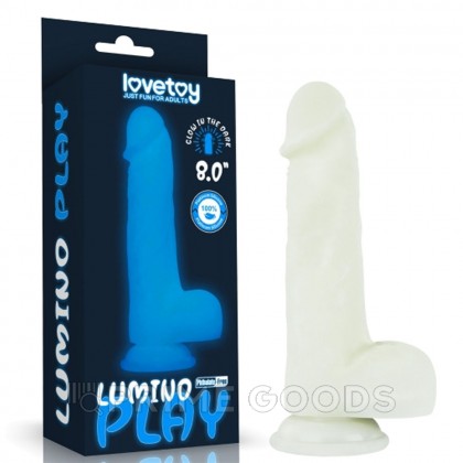 Фаллоимитатор Lumino Play светящийся в темноте (15*4,3 см) от sex shop primegoods