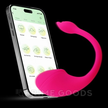 Виброяйцо с управлением через приложение Sharp tail от sex shop primegoods фото 6