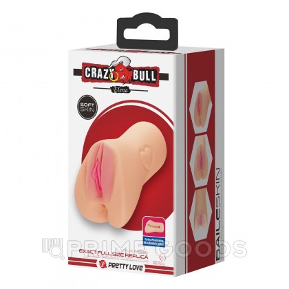 Реалистичный мастурбатор в виде вагины Elena, светлый от sex shop primegoods фото 8