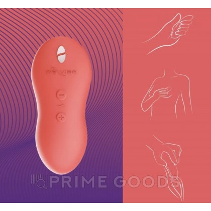 WE-VIBE Вибратор Touch X коралловый от sex shop primegoods фото 10