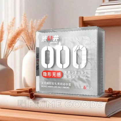 Ультратонкие презервативы Drywell, 6 шт от sex shop primegoods фото 5