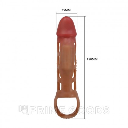 Вибронасадка на пенис с подхватом «Preston» от sex shop primegoods фото 8
