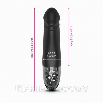 Вибратор Mystim Real Deal Neal с электростимуляцией, черный от sex shop primegoods фото 10