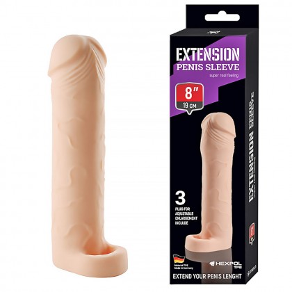 Насадка-удлинитель с кольцом Sitabella Extension sleeve, с тремя втулками, 19 х 4,8 см SB-006ES от sex shop primegoods