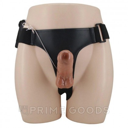 Двойной страпон с вибрацией и пультом управления Passionate harness от sex shop primegoods фото 3