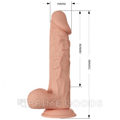 Реалистичный фаллоимитатор Beautiful Buraq (18×5 см) от sex shop primegoods фото 3