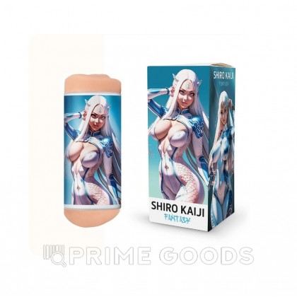 Реалистичный мастурбатор Fantasy Shiro Kaiji ФлешНаш (вагина+анус) от sex shop primegoods фото 8