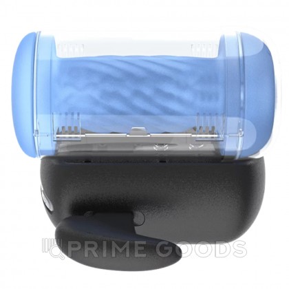 Инновационный робот-мастурбатор Black Knight с функцией пенетрации от Amovibe от sex shop primegoods фото 10