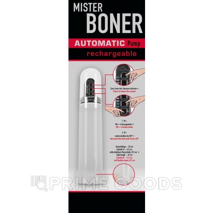 Помпа для пениса автоматическая Mister Boner Automatic - You2Toys  от sex shop primegoods фото 6