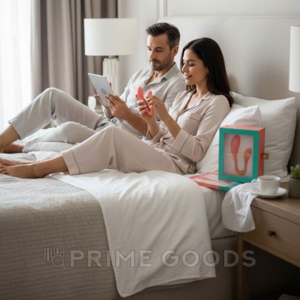 Двойной вибратор Couple Secrets II от Adrien Lastic (+ подключние к приложению) от sex shop primegoods фото 11