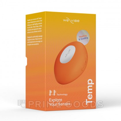 Вибратор We-Vibe Temp, оранжевый от sex shop primegoods фото 6