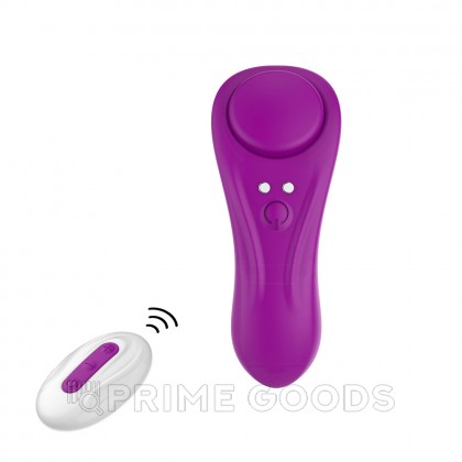 Вибратор в трусики на магните с пультом ДУ, фиолетовый от sex shop primegoods