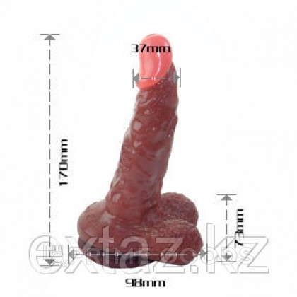 Фалоимитатор реалистик на присоске от sex shop primegoods фото 3
