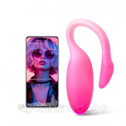 Вибромассажёр с интеллектуальным управлением Magic Flamingo Max от Magic motion розовый от sex shop primegoods фото 4
