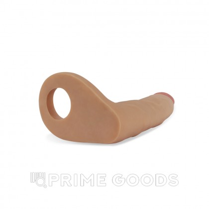 Фаллос-насадка для двойного проникновения (17,8 см) (20) от sex shop primegoods фото 6