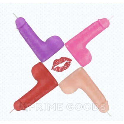 Свеча Bondage Fetish розовый цвет (низкотемпературная) от sex shop primegoods фото 6