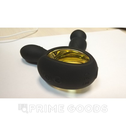 Инновационный мужской тренажер с подогревом INNOVA 360 черный 14 см от sex shop primegoods фото 3