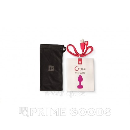 Большая дизайнерская анальная пробка с вибрацией Fun Toys Gplug от sex shop primegoods фото 7