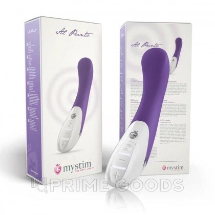 Вибратор Mystim Al Punto фиолетовый от sex shop primegoods фото 9