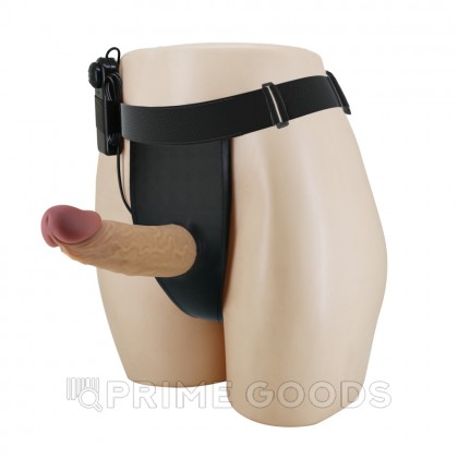 Страпон Draven с вибрацией (17,5*3,7 см) от sex shop primegoods фото 6