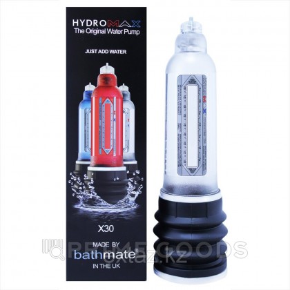 Гидропомпа Bathmate HYDROMAX X30 CRYSTAL прозрачная от sex shop primegoods фото 3