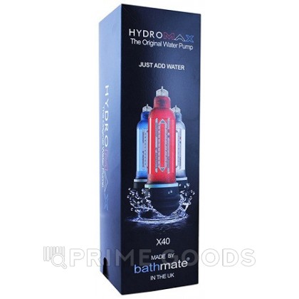 Гидропомпа Bathmate HYDROMAX X40 AQUA синяя от sex shop primegoods фото 4