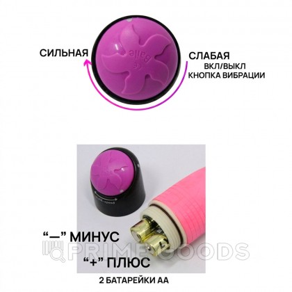 Мультискоростной вибратор Pink Vibe (19,5×4,4 см) от sex shop primegoods фото 7