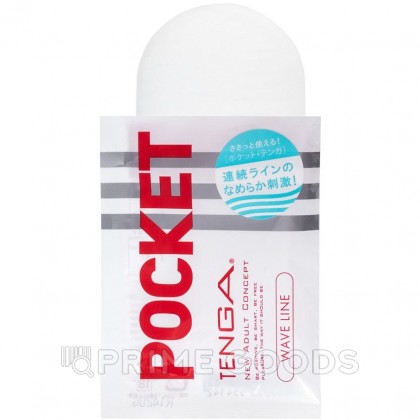 TENGA Pocket Мастурбатор Wave Line от sex shop primegoods фото 5