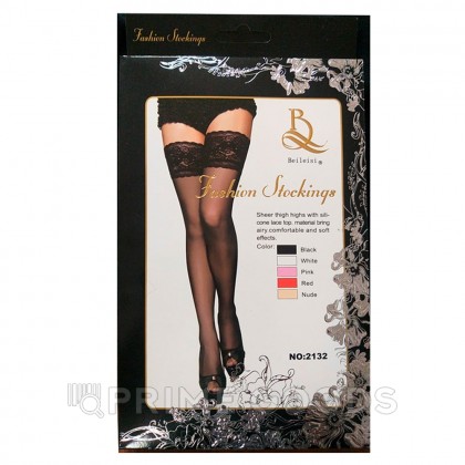 Чулки женские, белый от sex shop primegoods