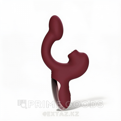 Вибратор с двойной стимуляцией Magic Ponder бордовый от Magic Motion от sex shop primegoods