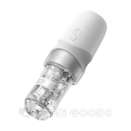 Автоматический мастурбатор Extra Sauce белый от sex shop primegoods фото 13