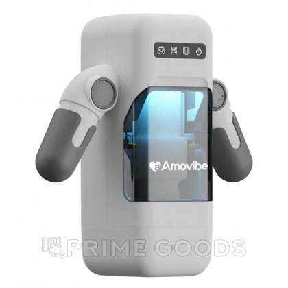 Инновационный робот-мастурбатор Game Cup (белый) от sex shop primegoods фото 7