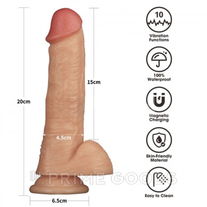 Страпон с вибрацией Ingen 8 (пояс+дилдо) L/XL/2XL от sex shop primegoods фото 5