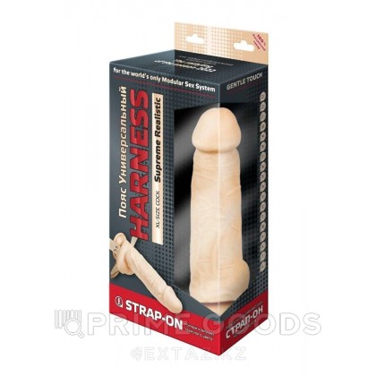 Пояс с кольцом универсальный с бандажом и фаллоимитатором от sex shop primegoods фото 6