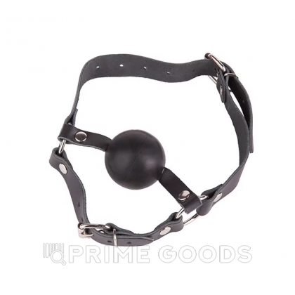Кляп-шар с фиксацией подбородка от sex shop primegoods фото 3
