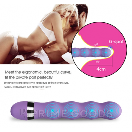 Вибратор Wave power фиолетовый от sex shop primegoods фото 5