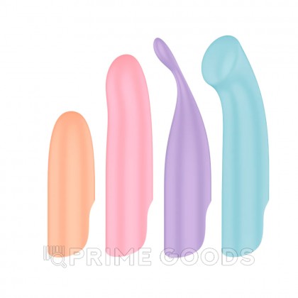 Вибропуля с 3 насадками Satisfyer Playful Four от sex shop primegoods
