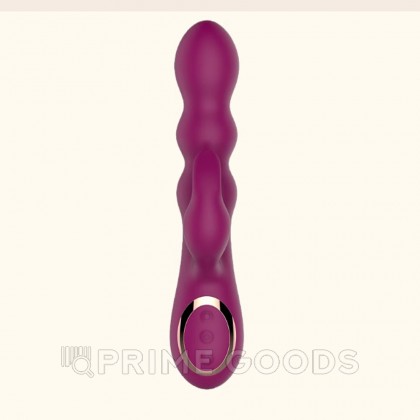 Вибратор-кролик AN Stamen с массажем бусинами от sex shop primegoods фото 2