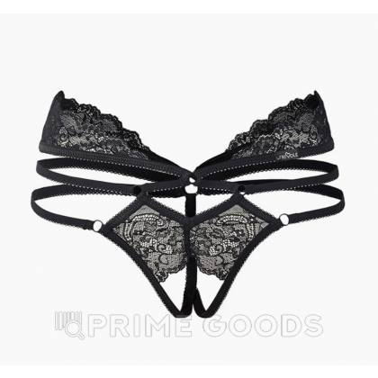 Кружевные трусики с доступом и высокой талией Easy to love, S/M, 42-44 от sex shop primegoods фото 3