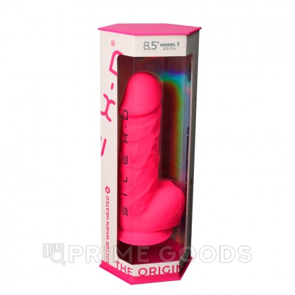 Фаллоимитатор SilexD Model 1 (21,5×5,1 см) с двойной плотностью ярко-розовый от sex shop primegoods фото 8