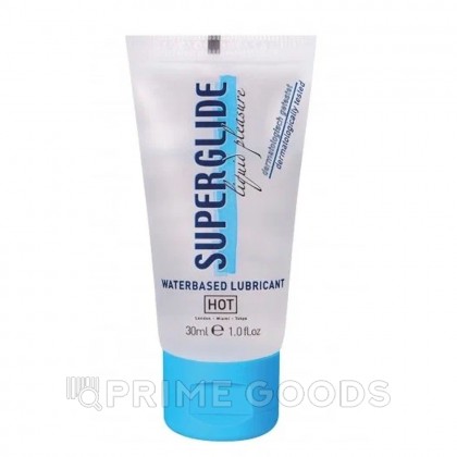 Лубрикант на водной основе Супер Глайд (SUPERGLIDE) HOT 30 мл. от sex shop primegoods